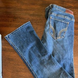 Low-Rise Bootcut Jeans